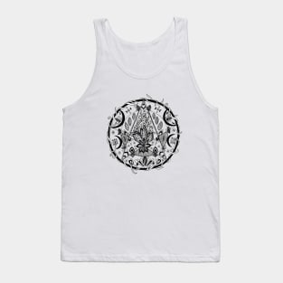 Autumn Star Mandala Tank Top